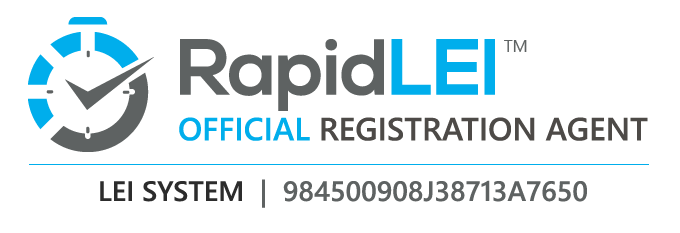Agente di registrazione ufficiale RapidLEI - LEI System Numero LEI: 984500908J38713A7650